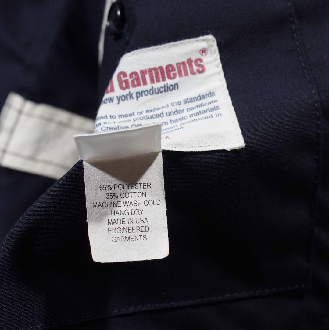 希少 旧タグ《エンジニアードガーメンツ》フードコート(M)ネイビー 2way