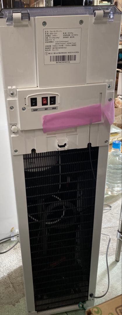 【Y…】【浄水器★美品★】エブリィフレシャス　tall ホワイト　スタンド