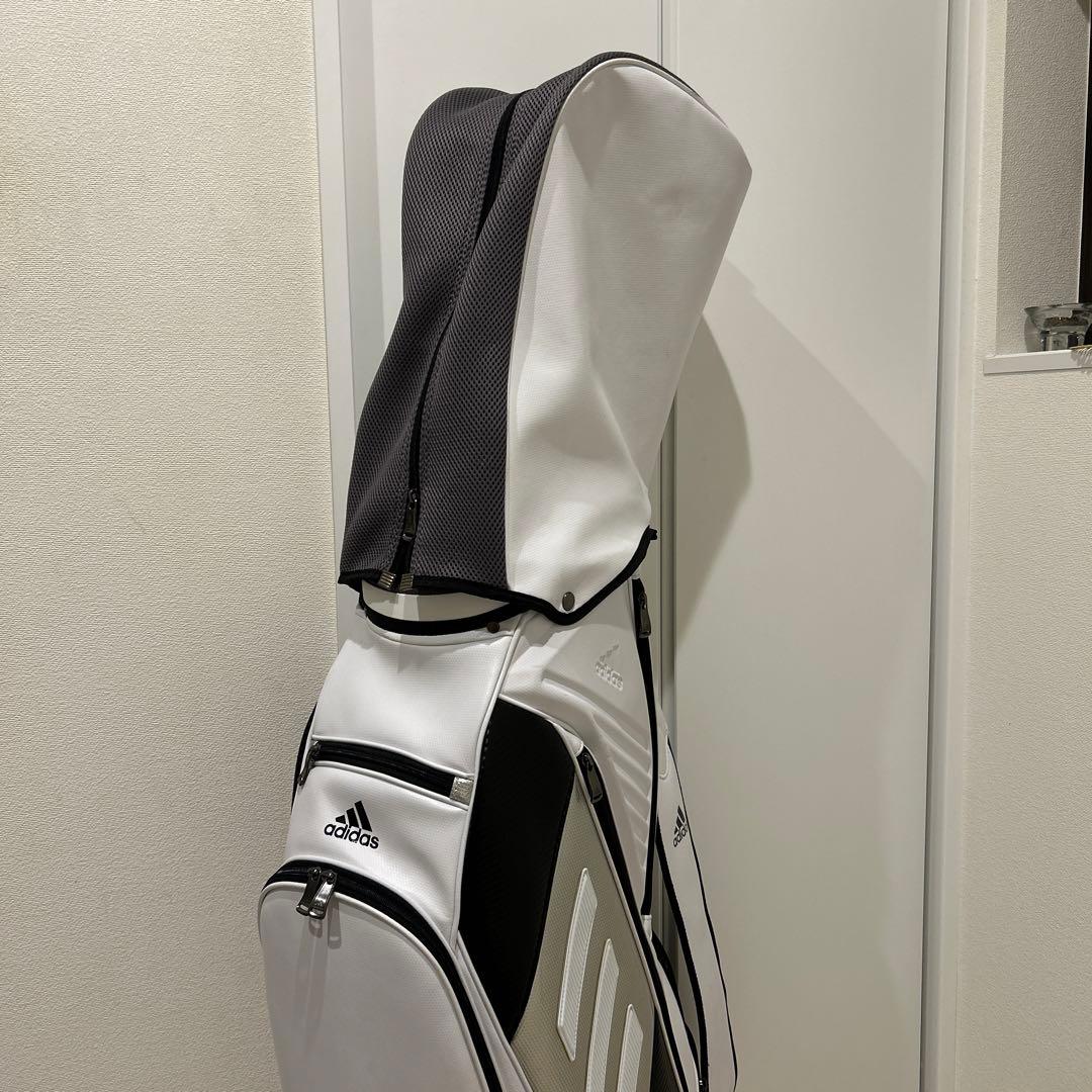 美品！アディダス ゴルフ BG329 キャディバッグ 9.5型 3.4kg