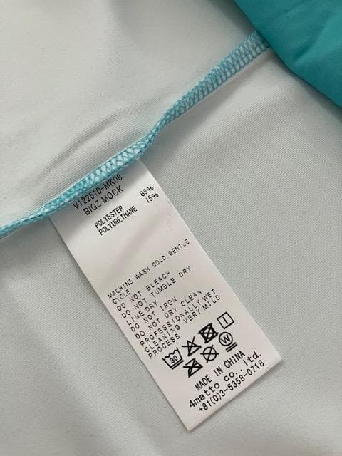 新品 V12 BIGZ MOCK メンズ モックネック吸水速乾 Lサイズ