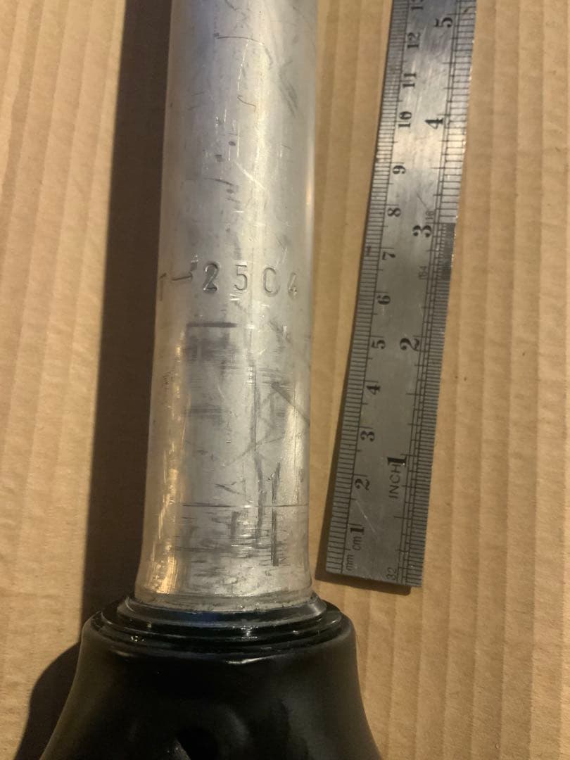 TSUNAMI フロントフォーク 黒 700c 値下げ不可