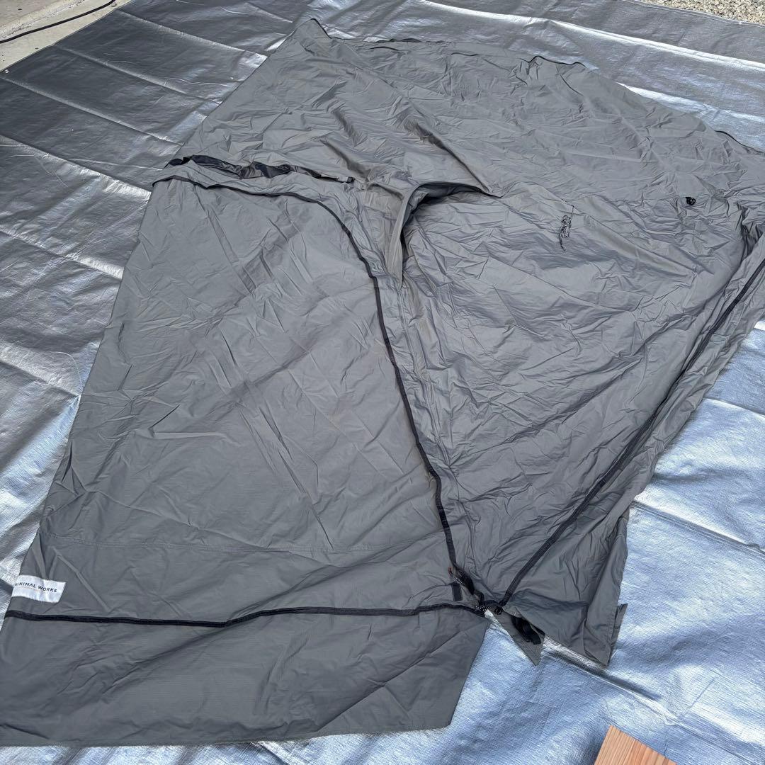 MINIMAL WORKS SHELTER GH CHARCOAL セット