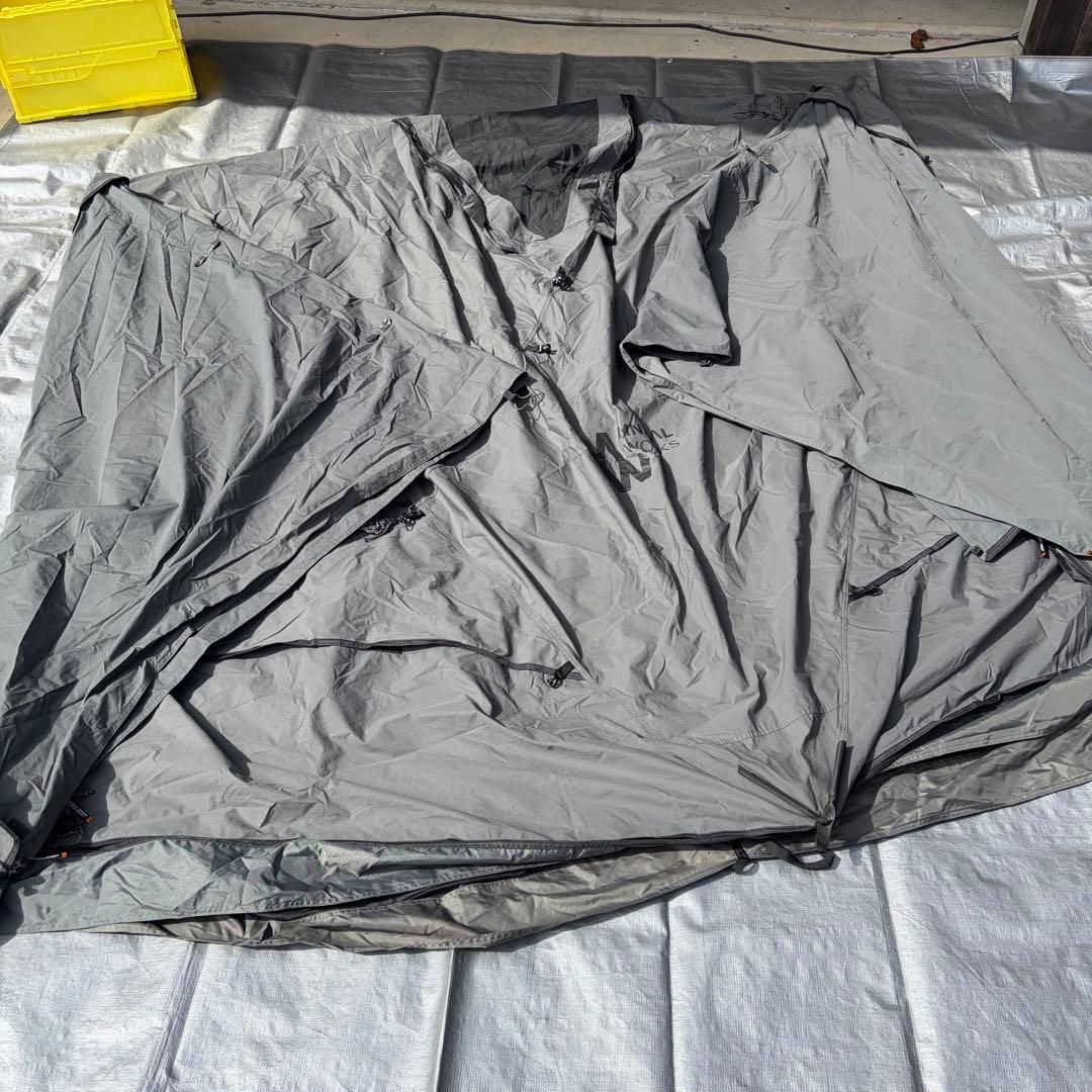 MINIMAL WORKS SHELTER GH CHARCOAL セット