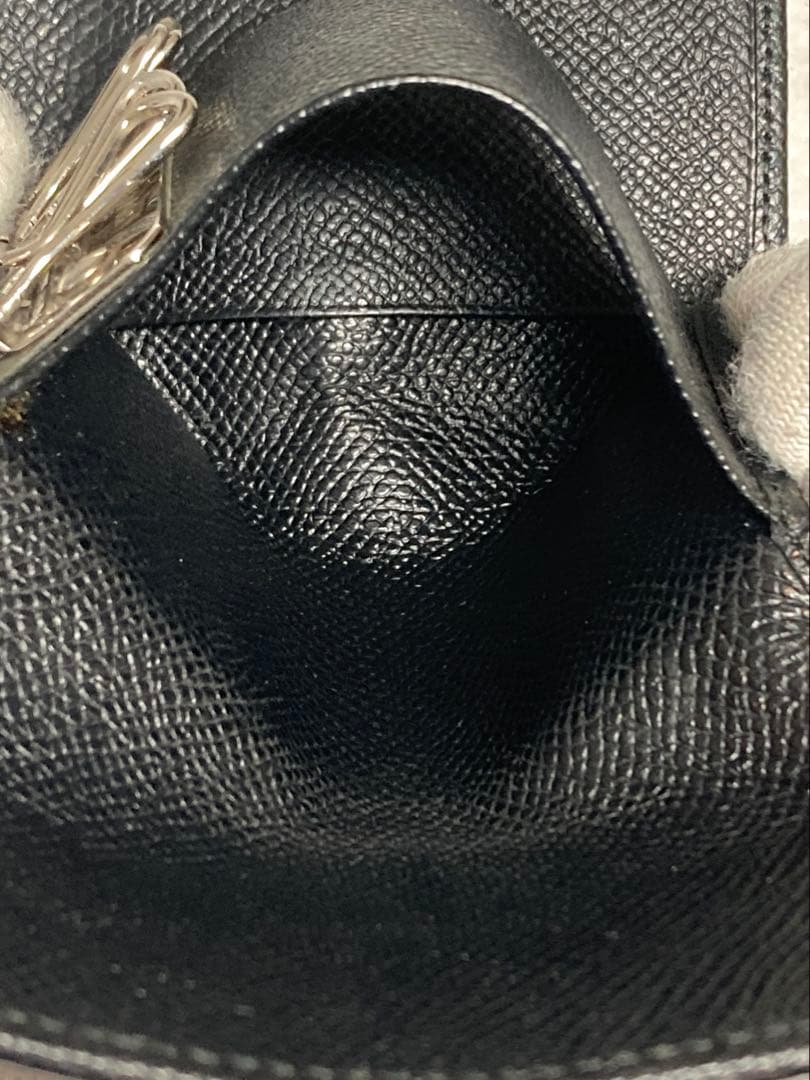 良品　BVLGARI ブルガリ　ブルガリ　レザー　6連キーケース　ブラック　黒