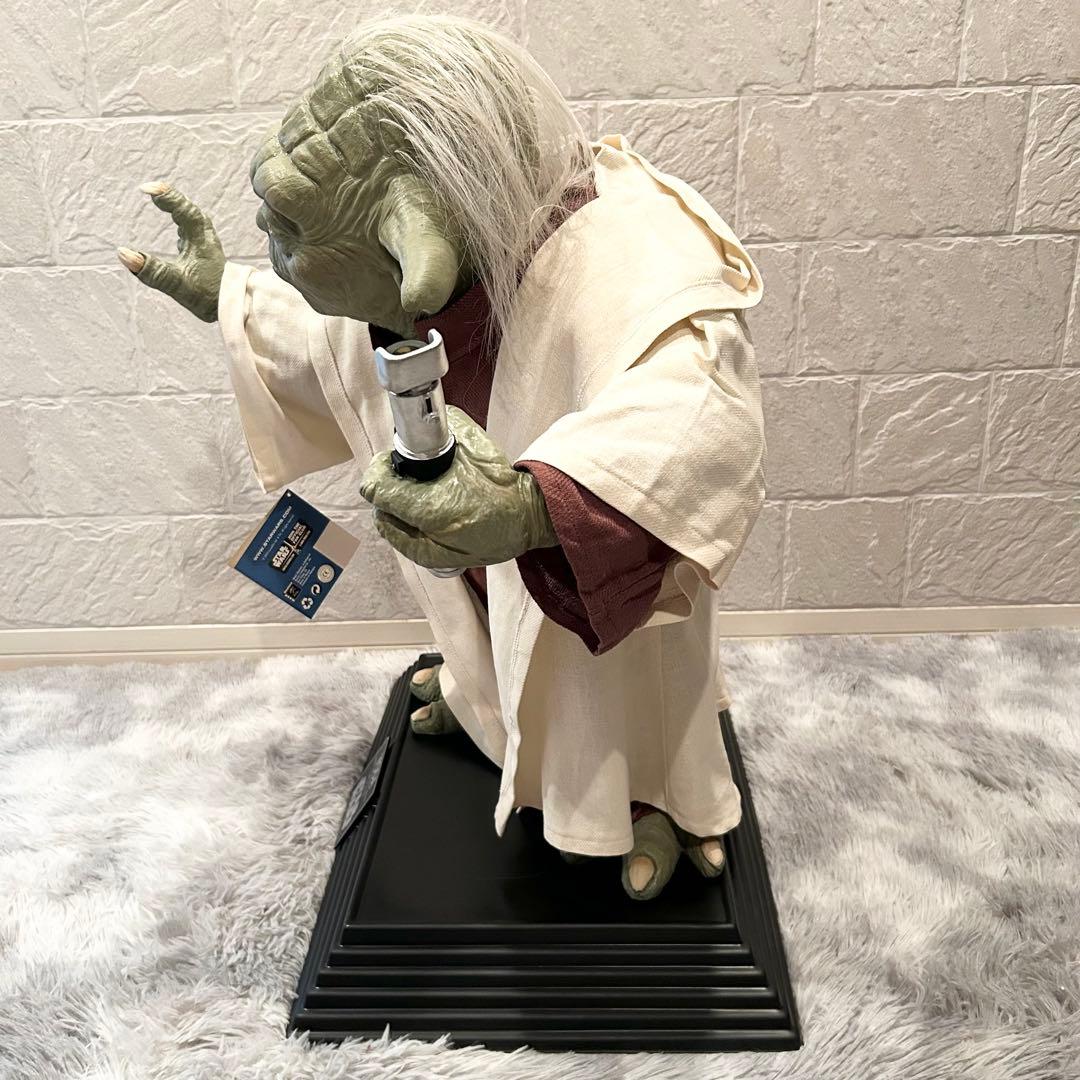 【限定極美品】STAR WARS ヨーダ 等身大フィギュア 世界10000体