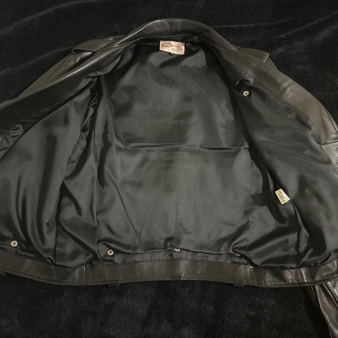 Y'2 leather Riding Master ダブルライダース 40