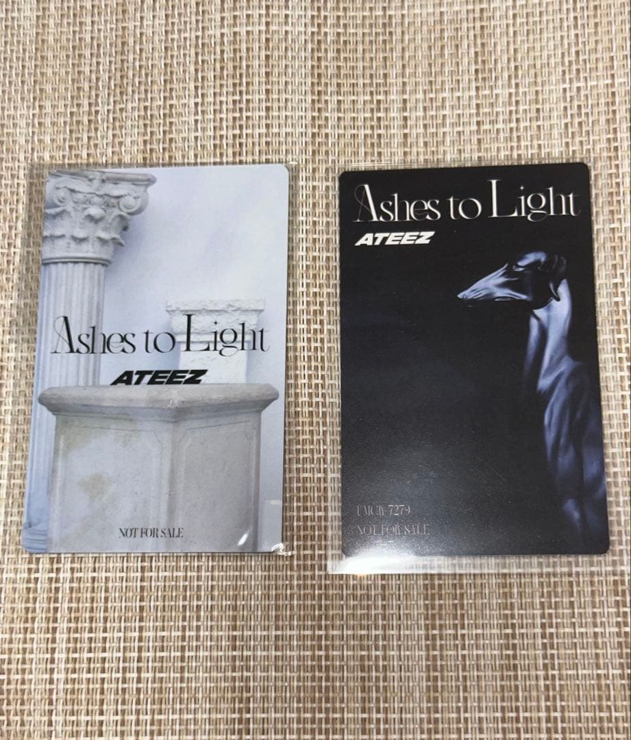 ATEEZ ウヨン Ashes to Light ネオウィング 初回盤