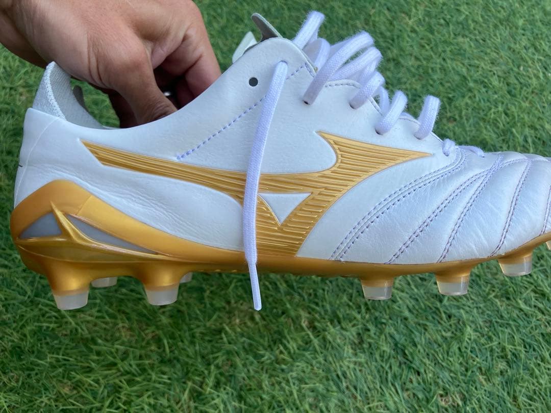 【極美品】モレリアネオ4 JAPAN 26.0cm ホワイト×ゴールド