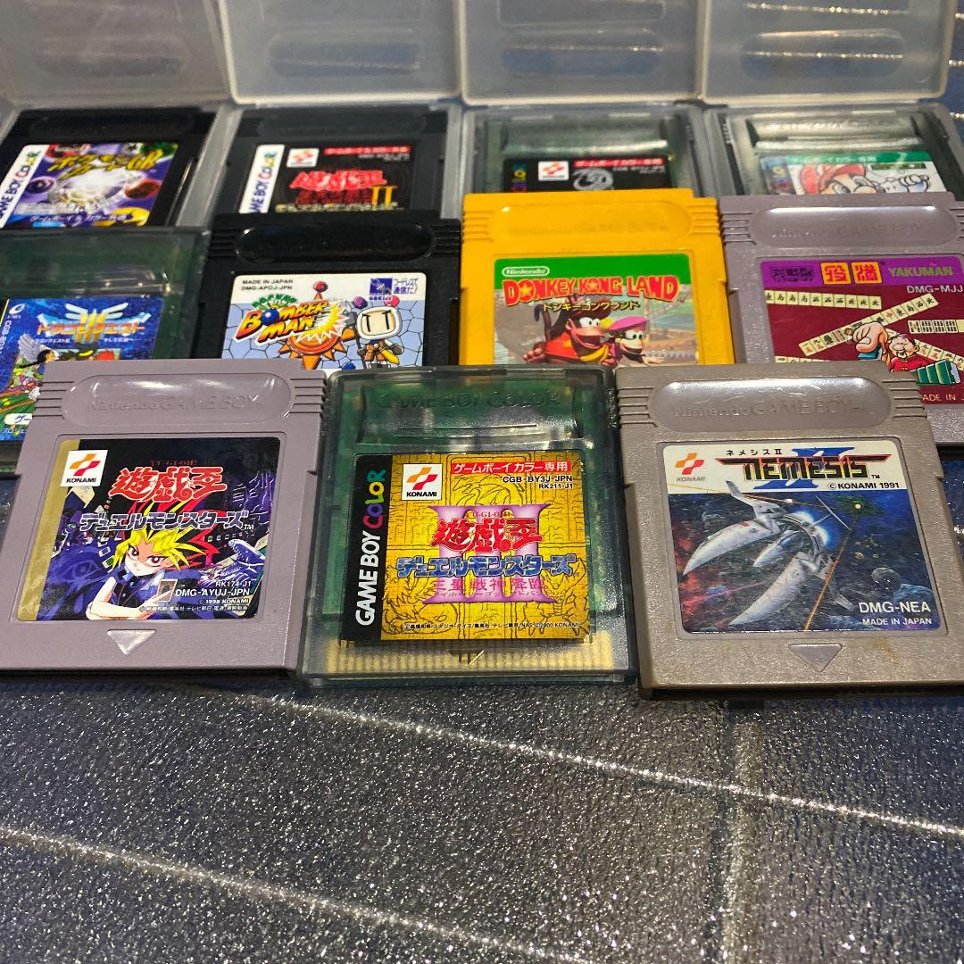 ゲームボーイ ソフト　名作品まとめ売り