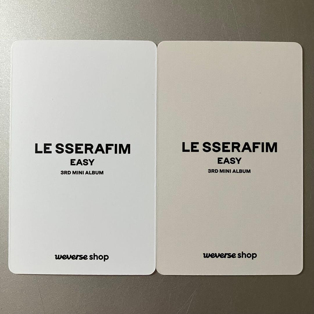 LE SSERAFIM EASY Weverse Showcase　ウンチェ