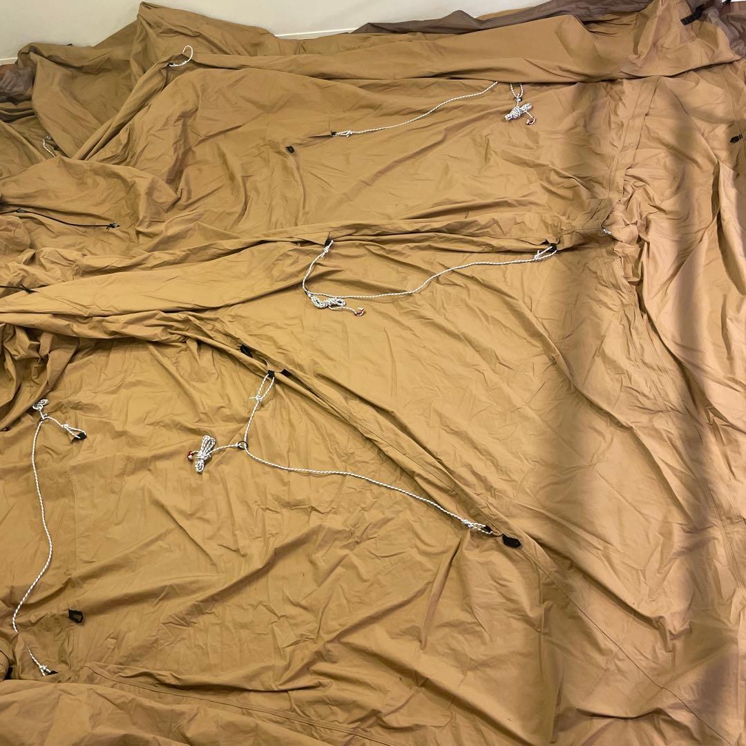 サーカスtc big グランドシートハーフ　サポートバー　ポールポケット　4点