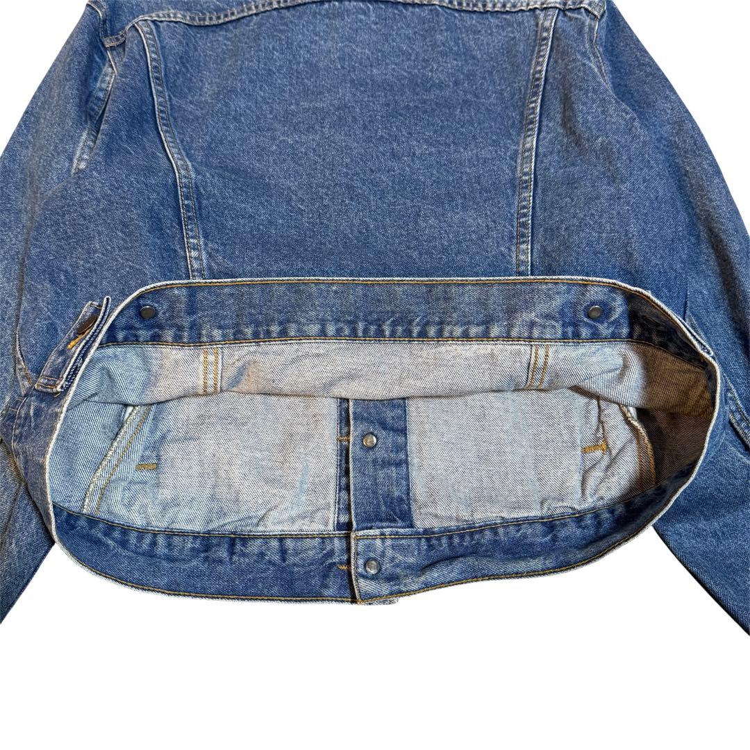 80s USA製 リーバイス 70506 4th デニムジャケット 46