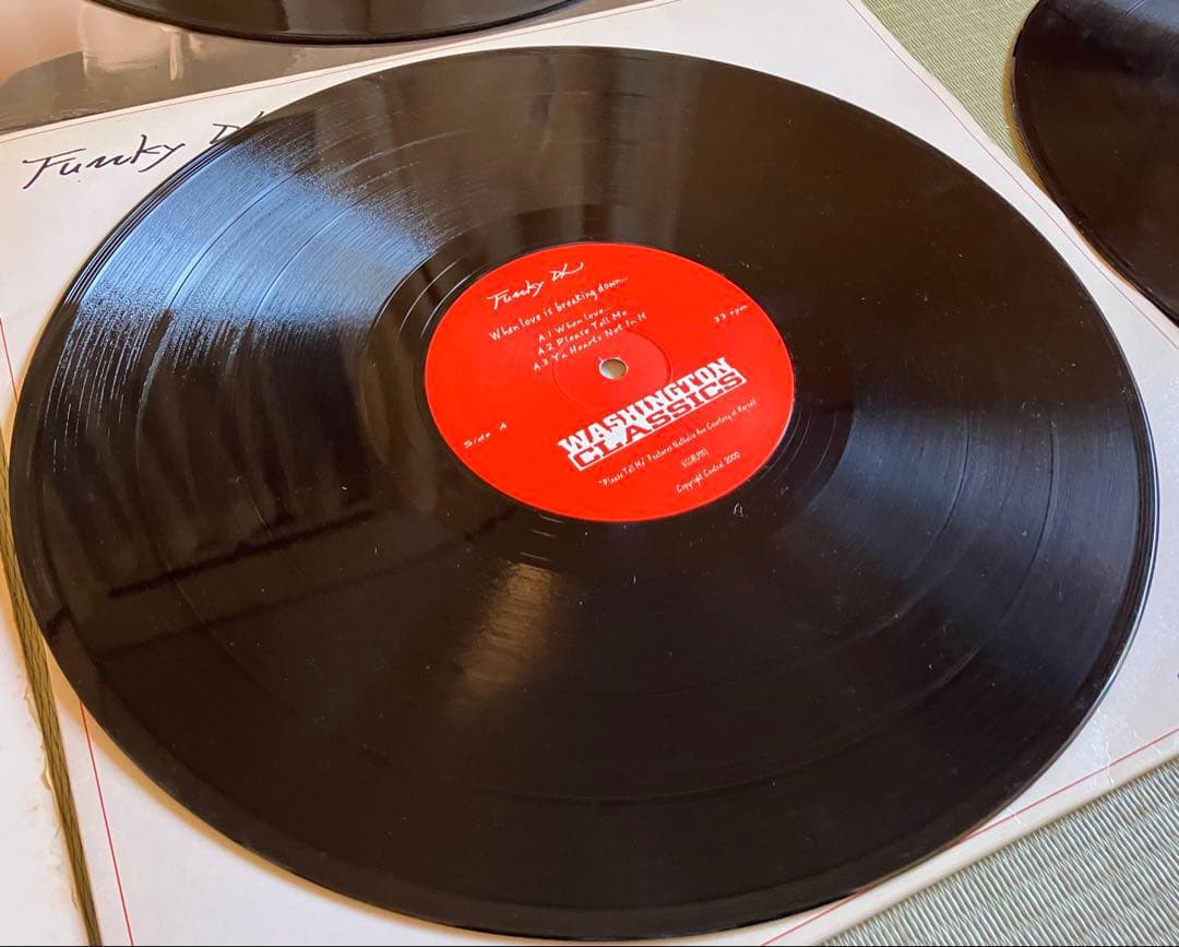 レコード Funky DL 4枚セット ヌジャベス ファンキーディーエル