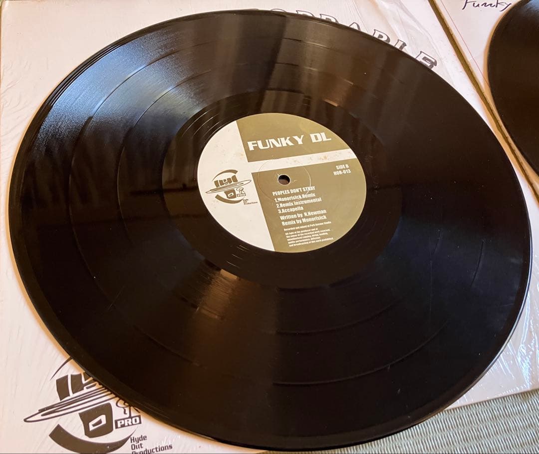 レコード Funky DL 4枚セット ヌジャベス ファンキーディーエル