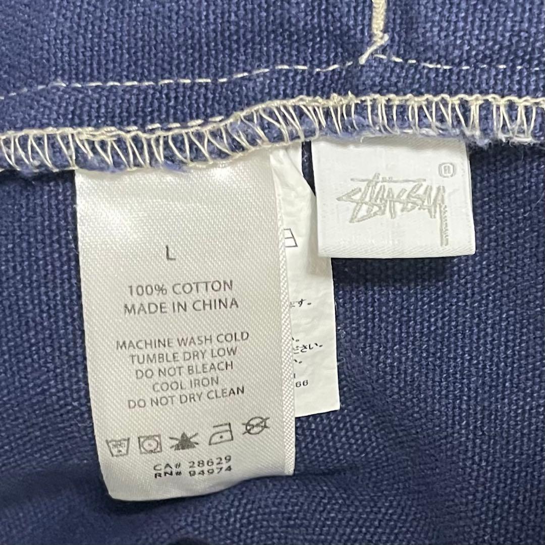 ステューシー ジャケット カバーオール ワンポイントロゴ