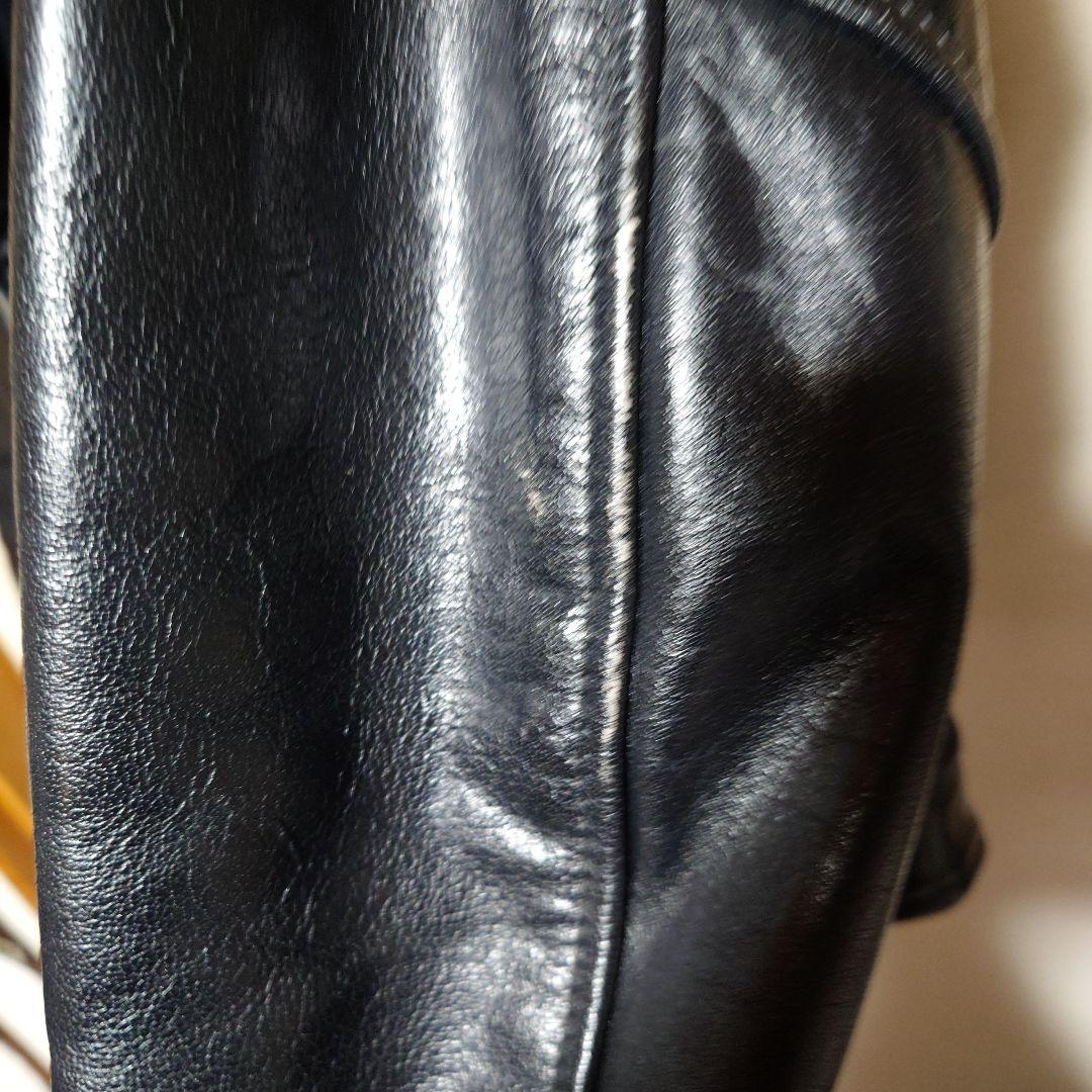 RED BULL LEATHER　レザーライダースM