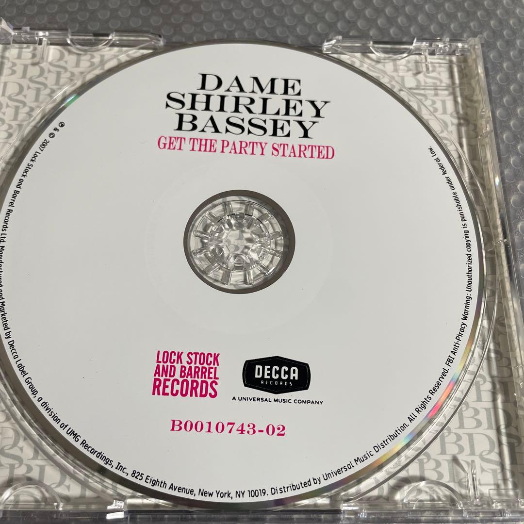 洋楽 AOR CD DAME SHIRLEY BASSEY/get the party