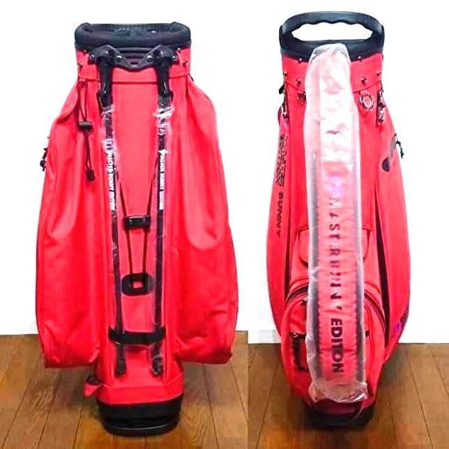 MASTER BUNNY EDITION ゴルフバッグ レッド