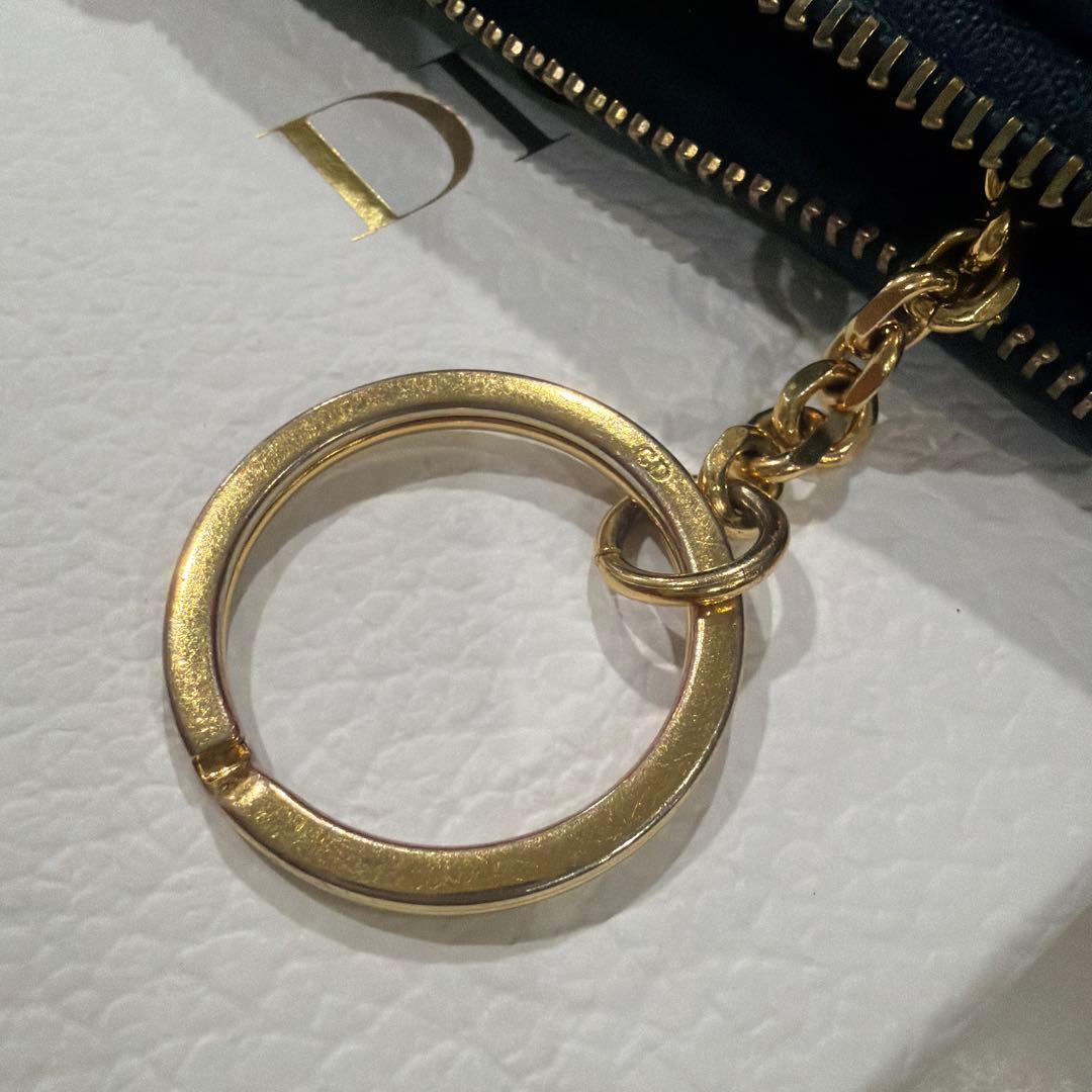 クリスチャンディオール　キーリング付きケース　百貨店購入品