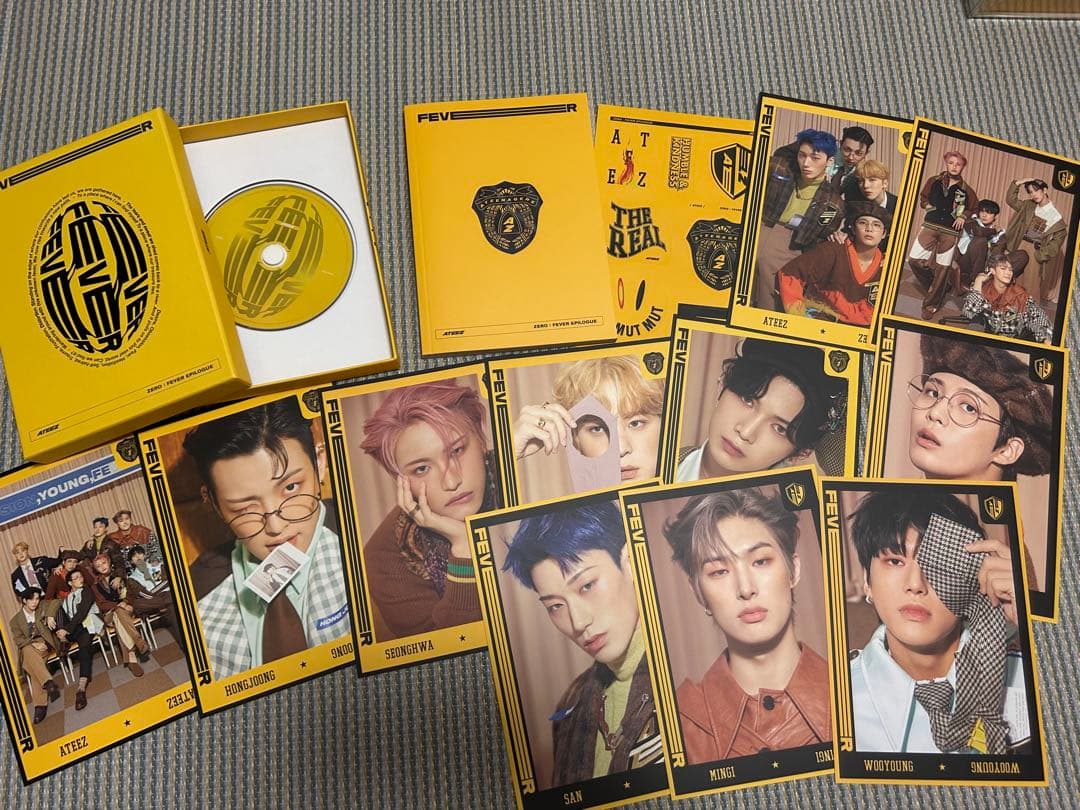 ATEEZ CD まとめ売り おまけ付き （グッズ、ブロマイド、トレカ）値下げ⭕️