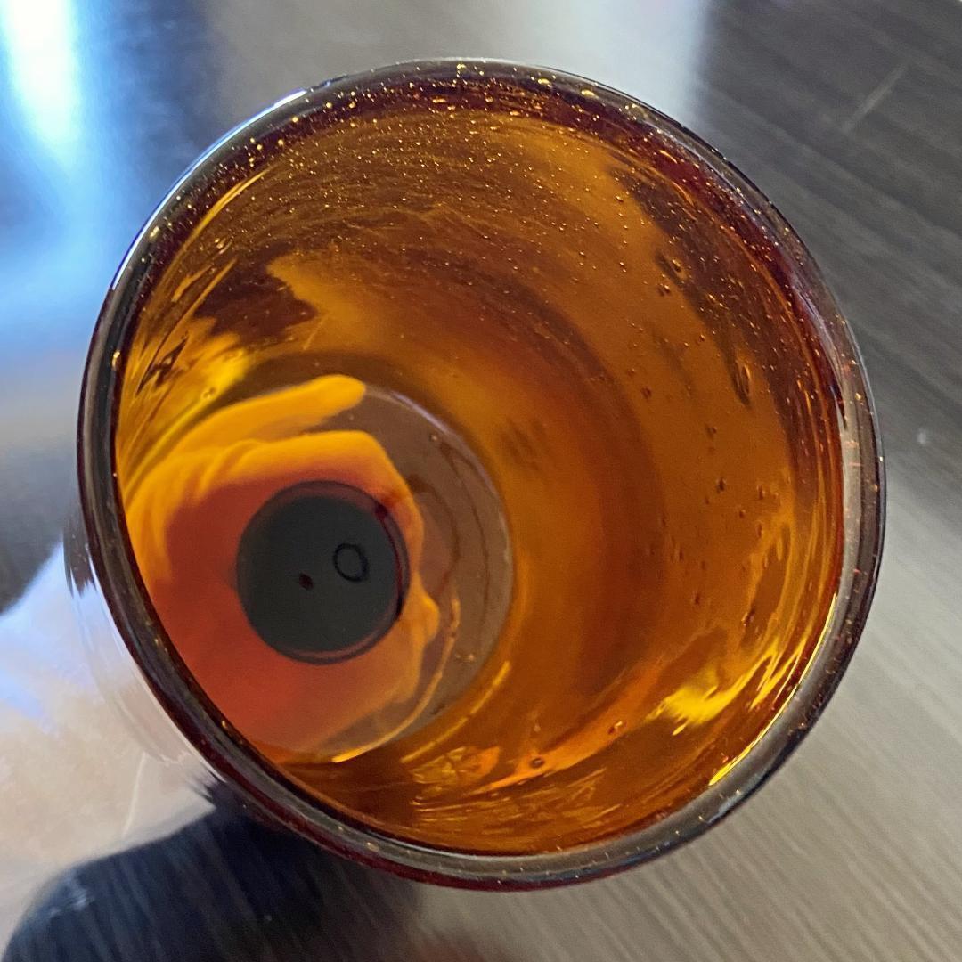 エリックホグラン BODA ヴィンテージ 花瓶 ガラス 高さ20cm 脚付 C