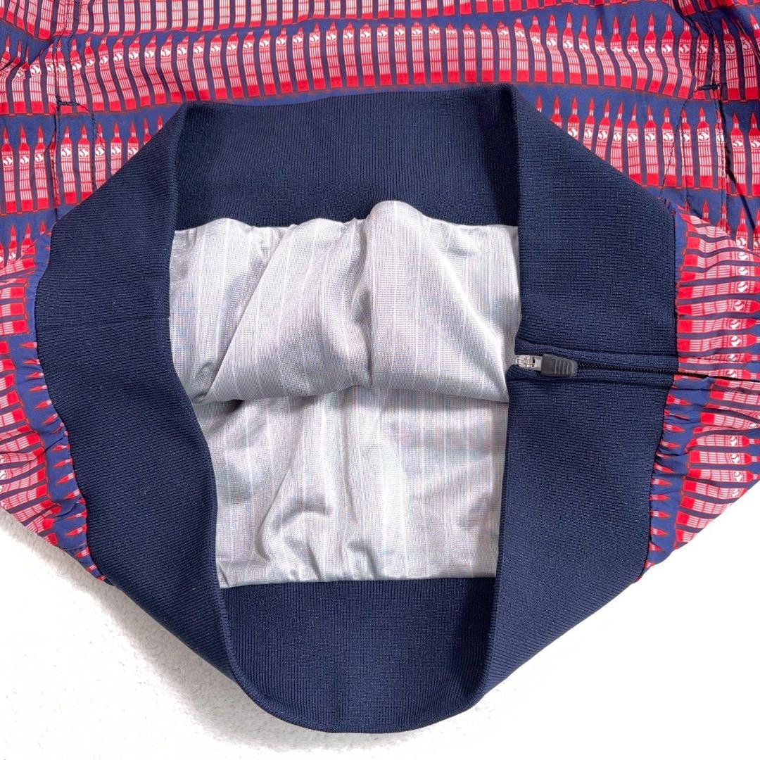 【マスターバニーエディション】ゴルフナイロン　Vネック　プルオーバー総柄　0