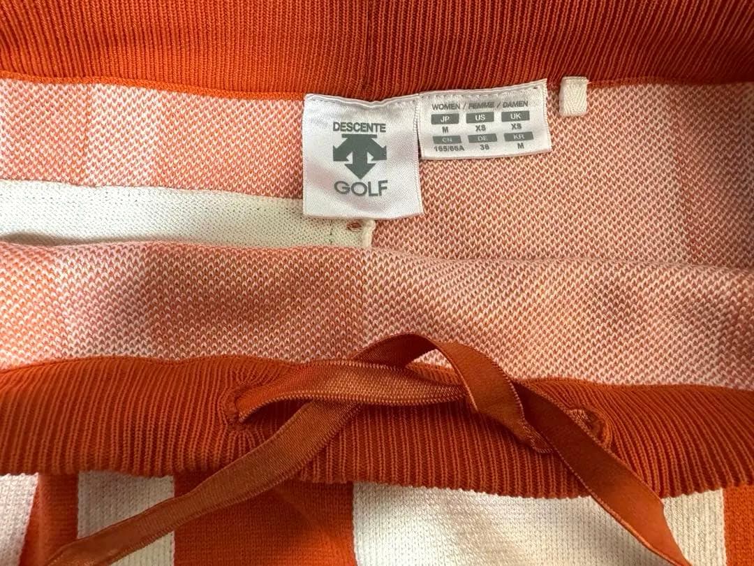 DESCENTE GOLF ニット セーター・スカート セットアップ
