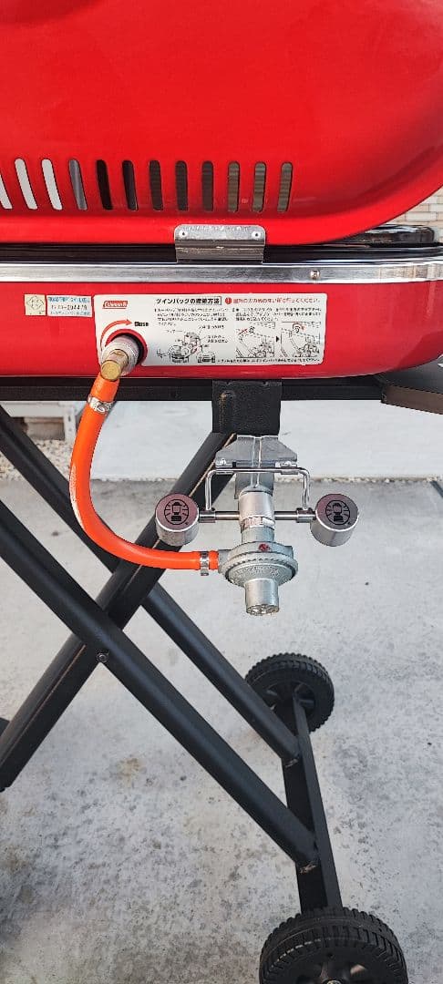 Coleman バーベキューコンロ 赤