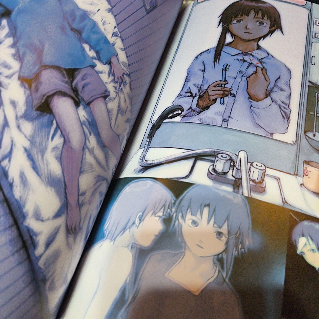 安倍吉俊画集 lain 画集 【初版・帯付き】