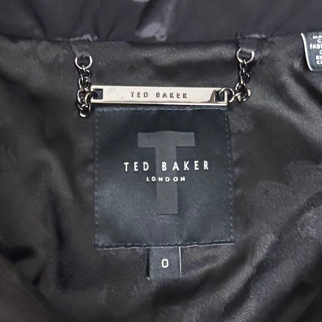 TED BAKER テッドベイカー 中綿ジャケット 黒 ベルト付