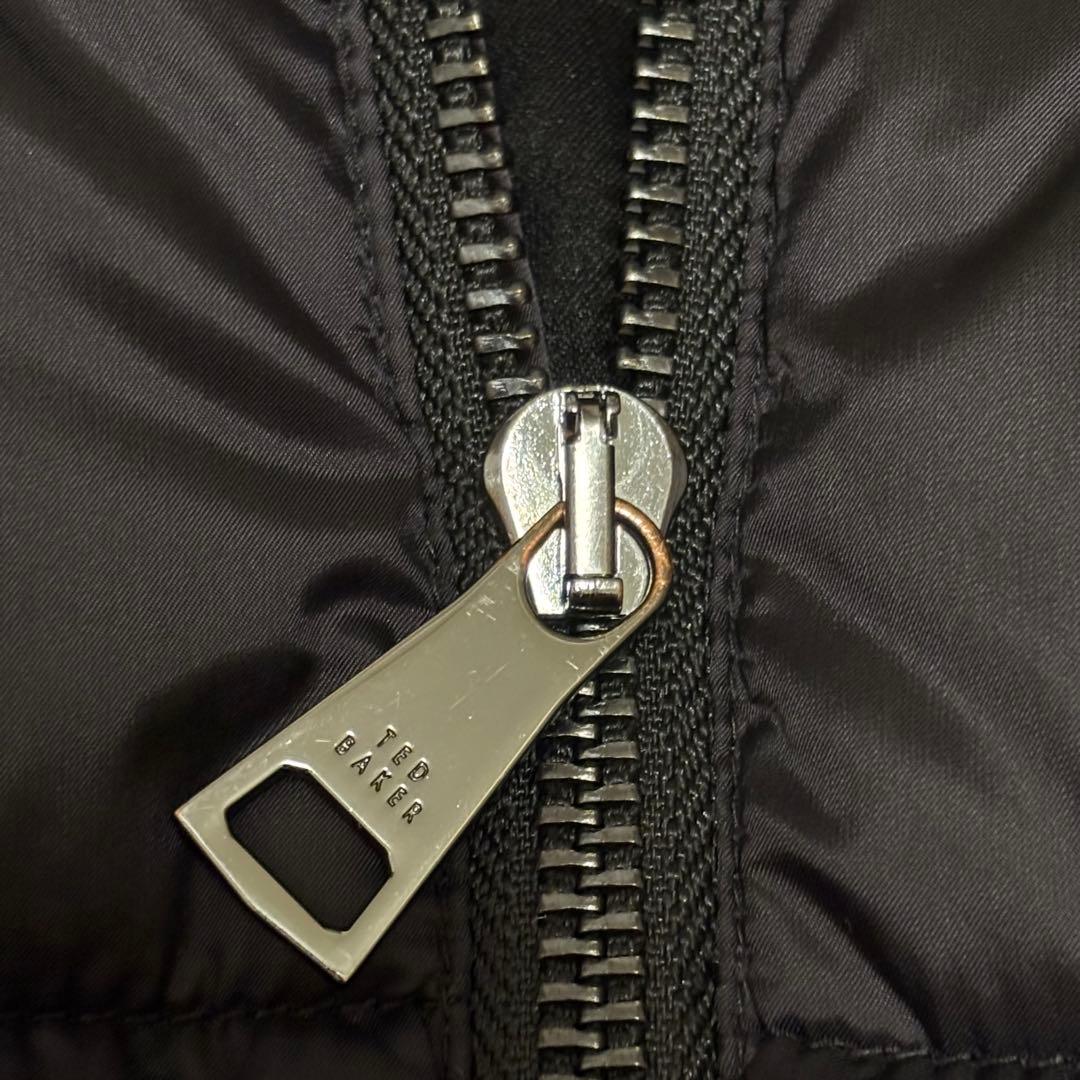 TED BAKER テッドベイカー 中綿ジャケット 黒 ベルト付