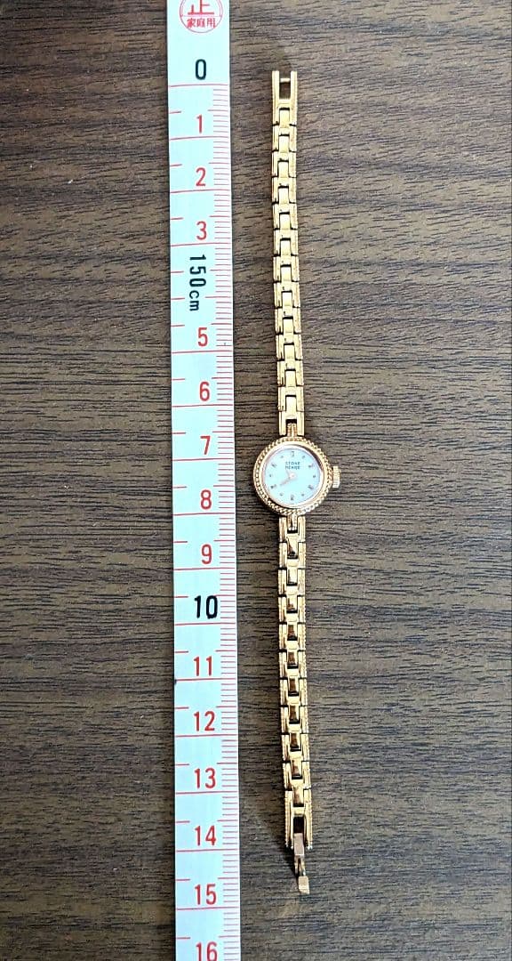 【美品 希少品】韓国人気ブランドSTONEHENgE 腕時計 ピンクゴールド