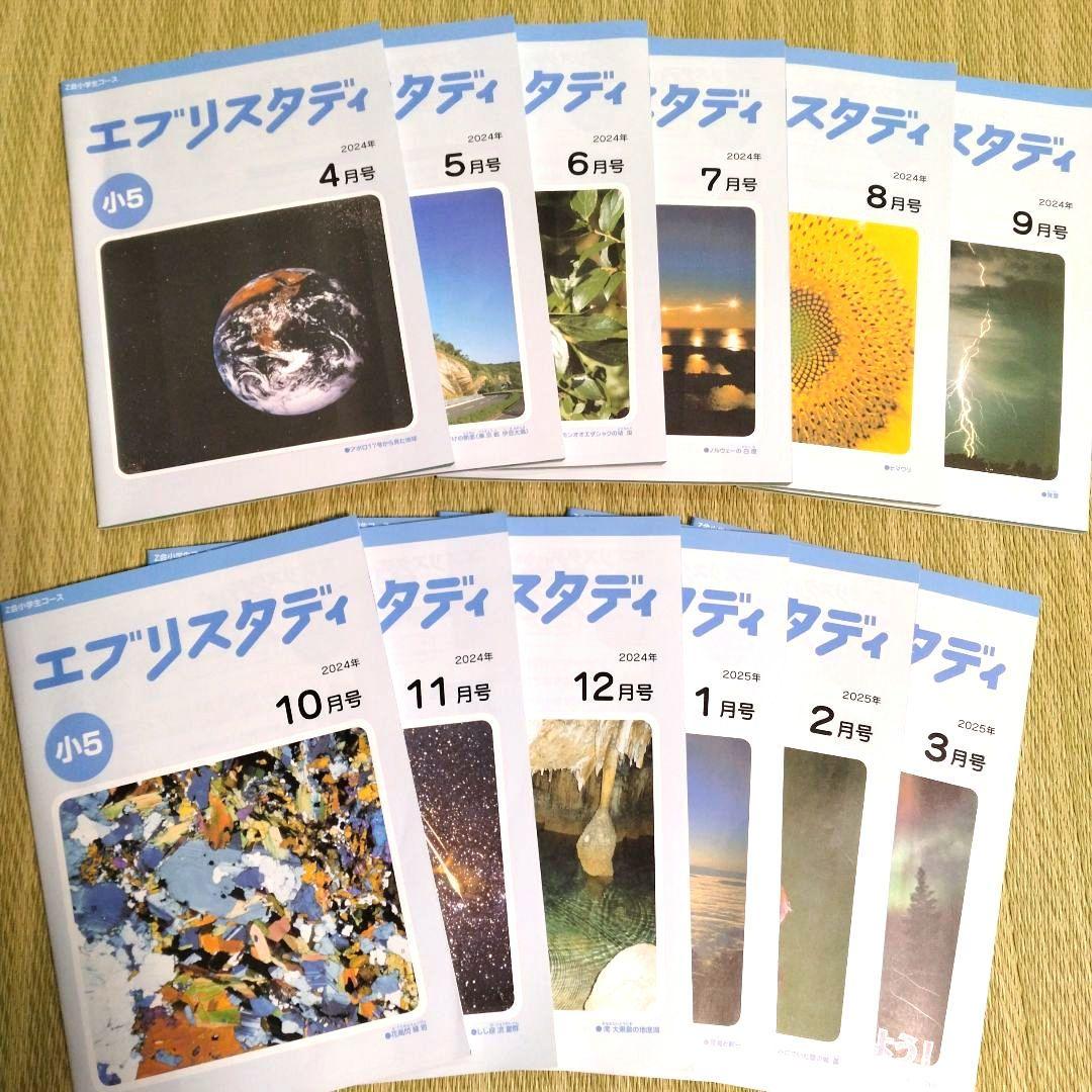 【未記入】Z会 小学5年生 ハイレベル 1年分 2024年4月～2025年3月