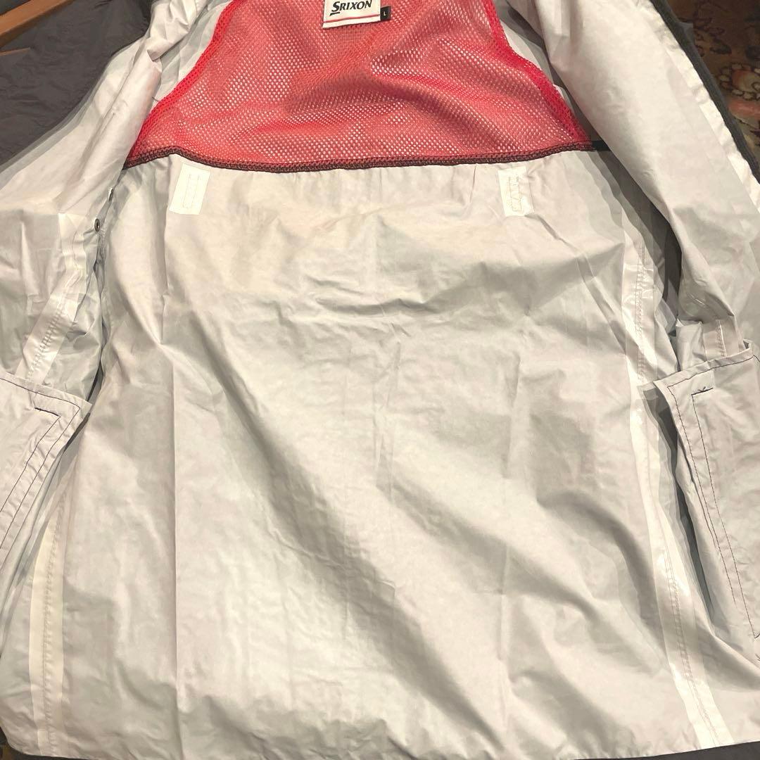 美品☆ SRIXONレインウェア　上下セットアップ　ブラック　Lサイズ