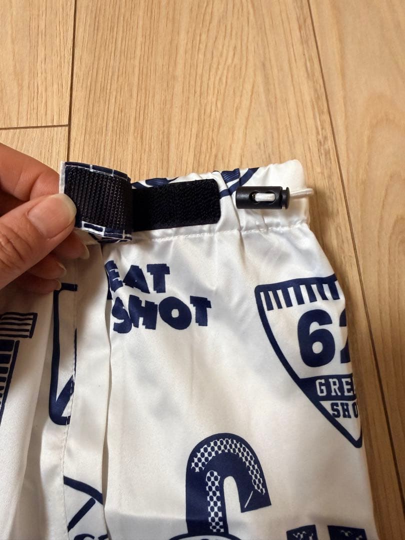 CUARTO UNITED ワッペン柄レインウエア/ワンピース　M