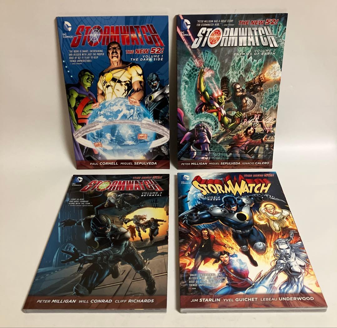 STORMWATCH 全4巻セット New52 英語版