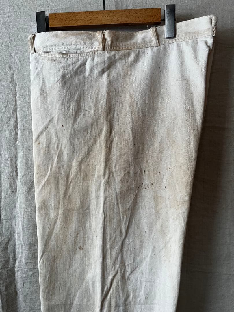 40s USN vintage パンツ　US NAVY 巻きパンツ　最終値下げ