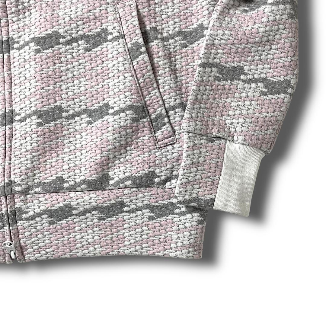 1 パーリーゲイツ 定価3.7万 フクレジャガード スウェット パーカー 091