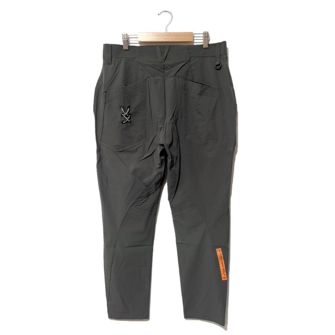 新品 ラッセルノ ゴルフ 3D フロントポケット ロングパンツ グレー L 5