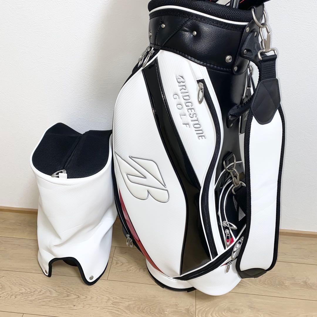 良品ブリヂストンBG-100メンズ用ゴルフクラブフルセット初心者キャディバッグ付