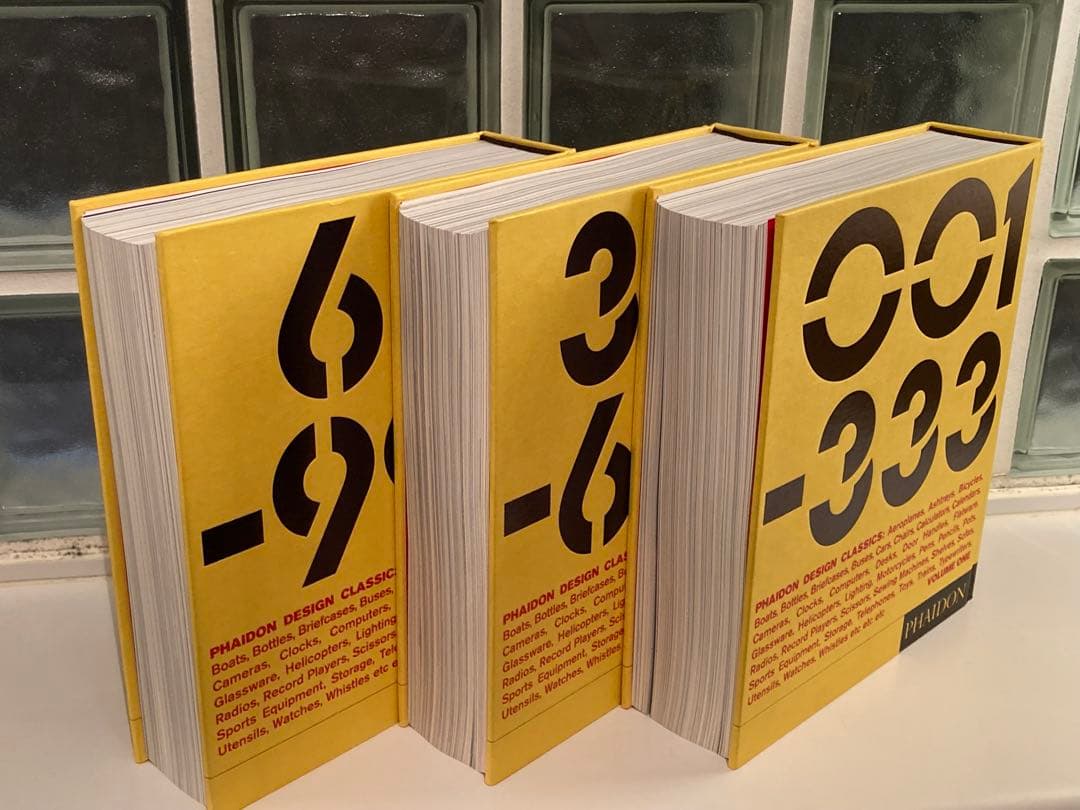 Phaidon Design Classics/ファイドン デザイン 3巻セット