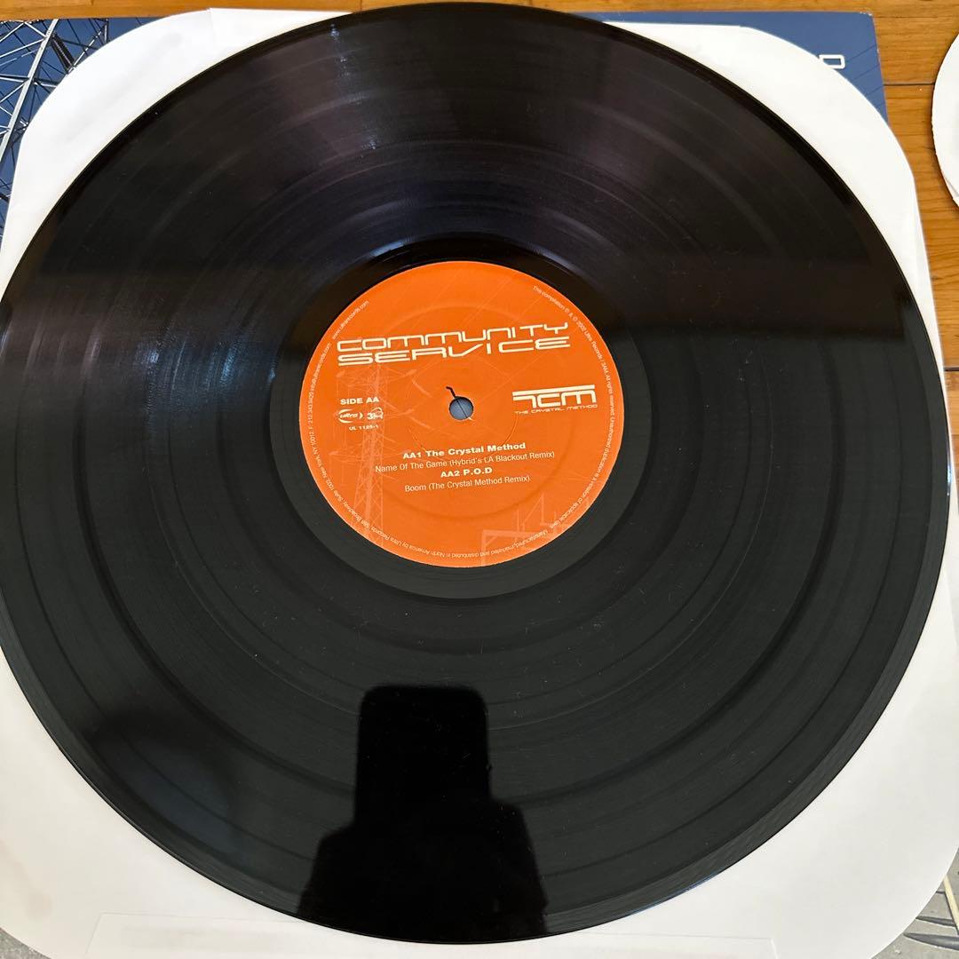 The Crystal Method レコード　12インチ　2枚組　LP
