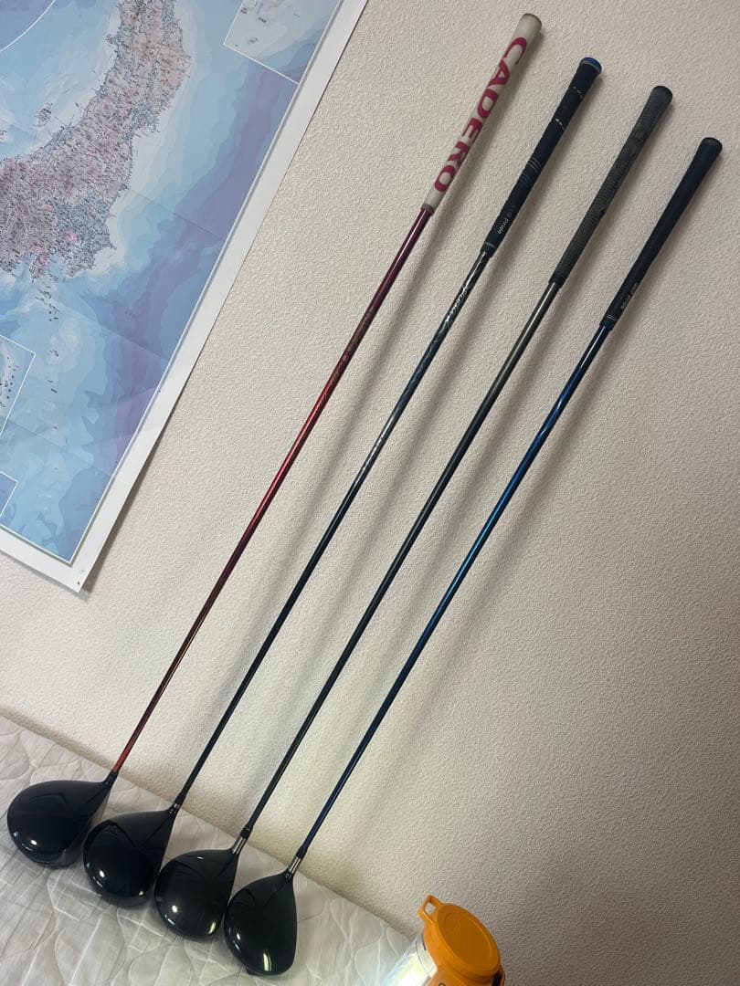 4本まとめ　ゴルフクラブ