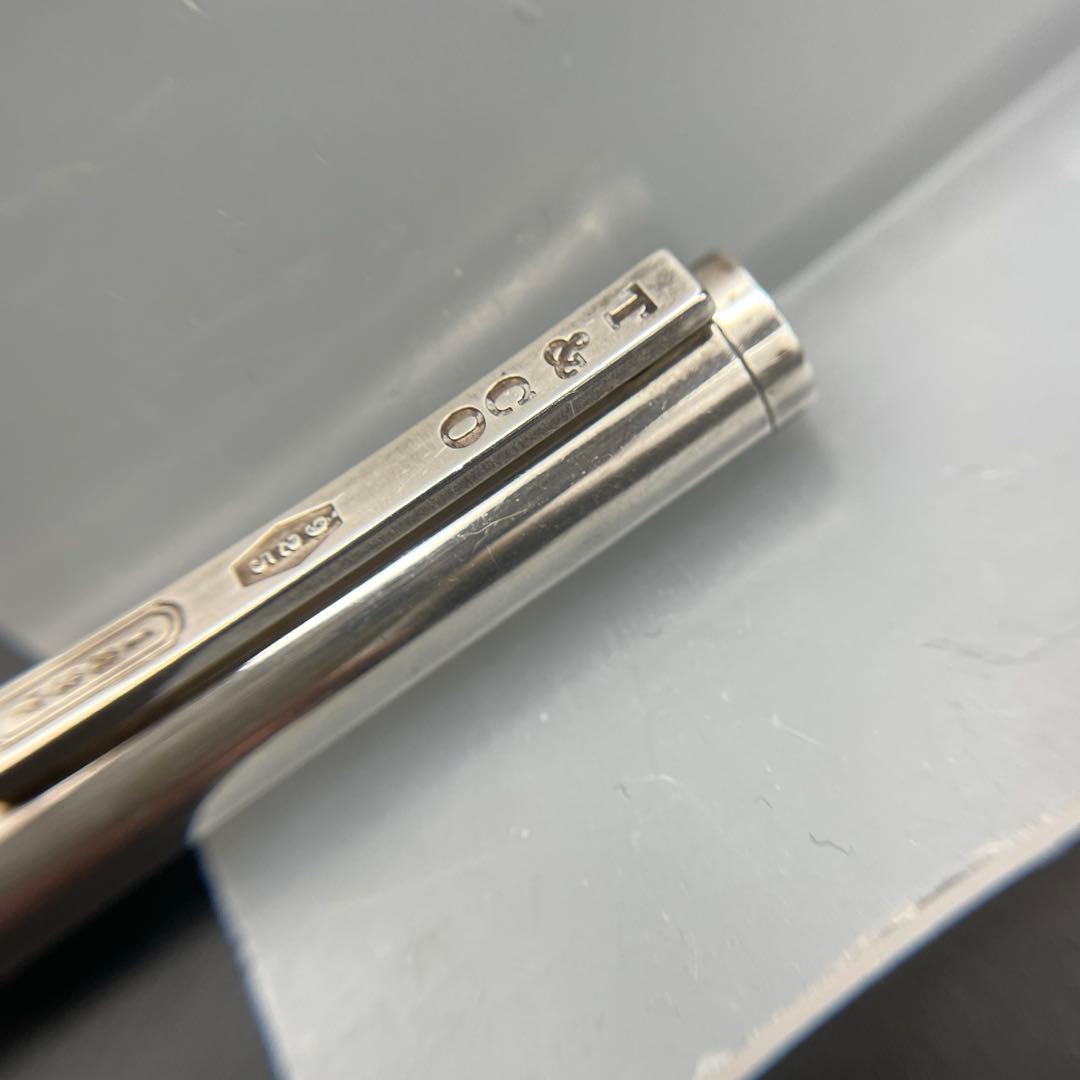 ・TIFFANY&Co.ティファニー 1837 ボールペン ツイスト式 925