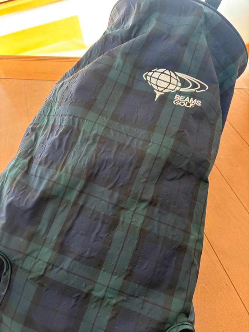 beamsゴルフ　ブラックウォッチ　キャディーバック