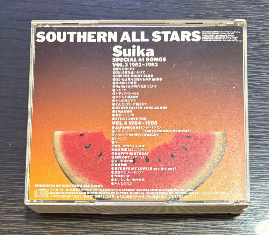 サザンオールスターズ Suika すいか 缶付き 4枚組CD