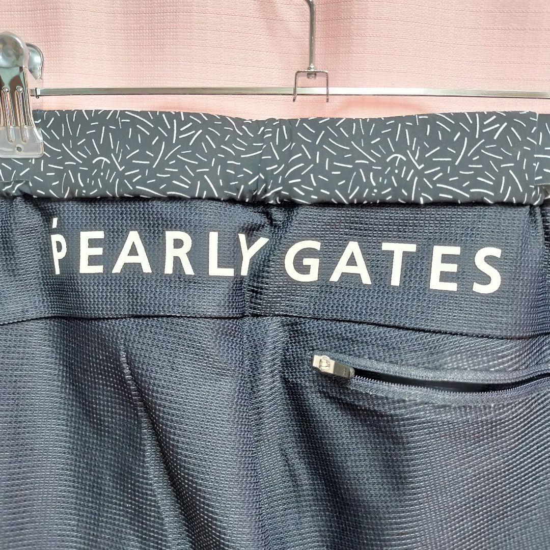 PGG パーリーゲイツ ジョガーパンツ 総柄　ストレッチ ゴルフウエア