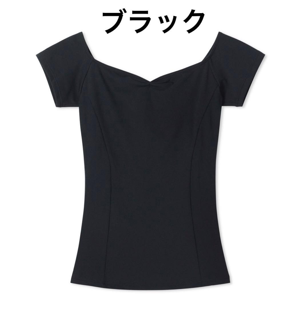【Chacott】レオトップ 半袖 Lady’s M ／ブラック