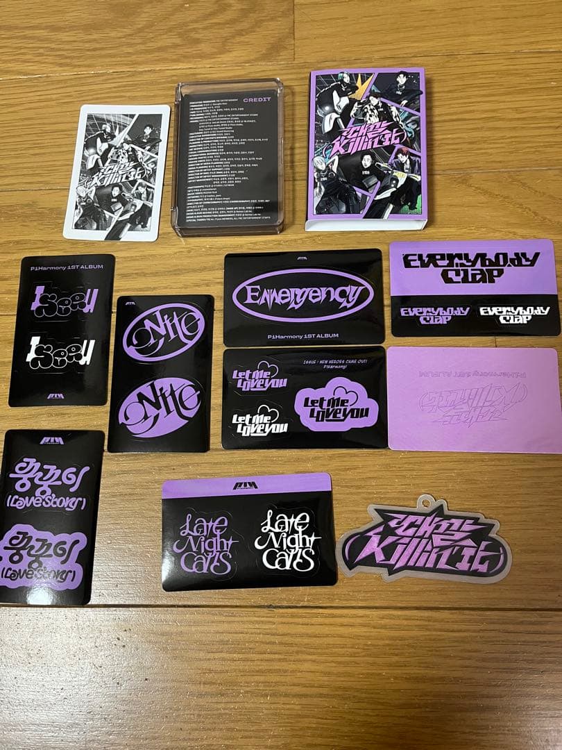 【ラス1 】P1Harmonyアルバム9枚　ジョンソプチェキ　トレカ　おまけあり