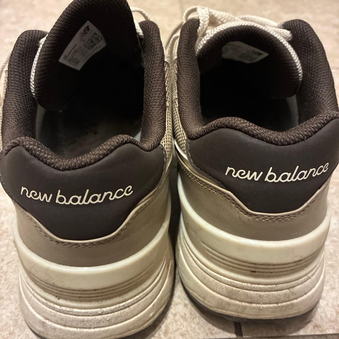 New Balance UGS574A3 ブラウンゴルフシューズ 28cm